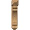 Ekena Millwork Olympic Arts and Crafts Rough Sawn Bracket w/ Offset Brace, Western Red Cedar, 8"W x 32"D x 38"H BKT0806X32X38OLY03RWR - alternate 4